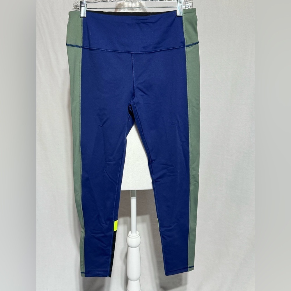 VS Sport Knockout Active Pants Leggings Colorblock Size Large